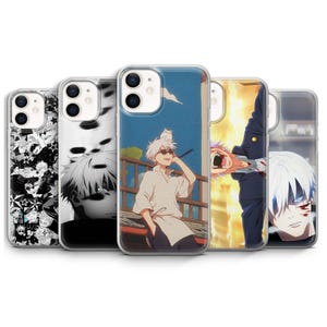 Gojo Satoru Phone Case Jujutsu Kaisen Anime Manga JJK Cover for iPhone 17 Air 16e Pro Max 15 14 13 12 11 | Samsung S25 S24 FE | Pixel 10