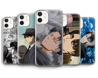 Levi Ackerman Phone Case Attack on Titan AOT Anime Manga Cover for iPhone 17 Air 16e Pro Max 15 14 13 12 | Samsung S25 S24 FE | Pixel 10