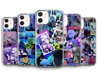 Cyberpunk Phone Case Cyber 2077 Lucy Rebecca Anime Cover for iPhone 17 Air 16e Pro Max 15 14 13 12 | Samsung S25 S24 FE | Google Pixel 10