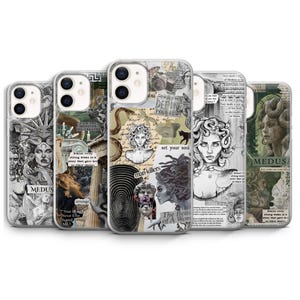 Medusa Phone Case Mythology Ancient Greek Aesthetic History Art Cover for iPhone 17 Air 16e Pro Max 15 14 13 12 | Samsung S25 | Pixel 10