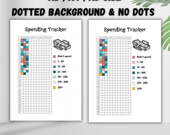 Printable Spending Tracker – Budget Journal Page (Digital Download)