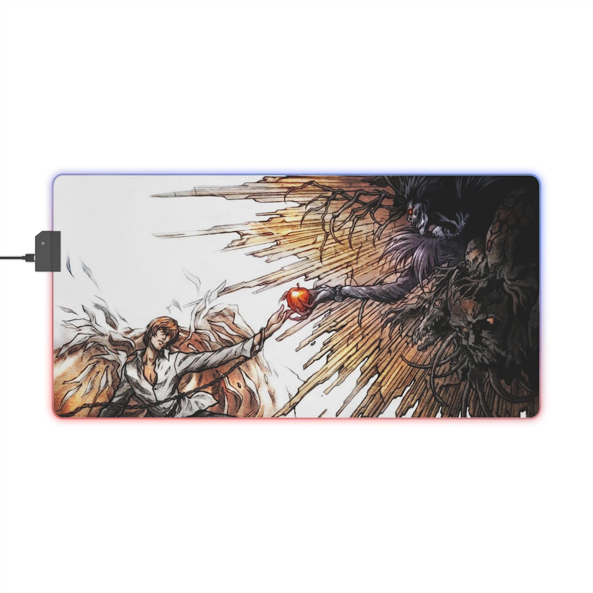 DEATHNOTEデスノート マウスパッド レア　デスクトップ デスノート展 DEATHNOTE Mouse Pad Rare Desktop Death Note Exhibition | eBay