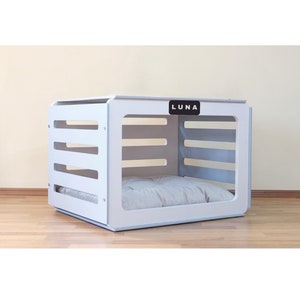 Ovi - Modern Dog House, Dog Crate, Wooden Dog Crate, Dog Bed, Dog Furniture, Dog Kennel, Pet Furniture