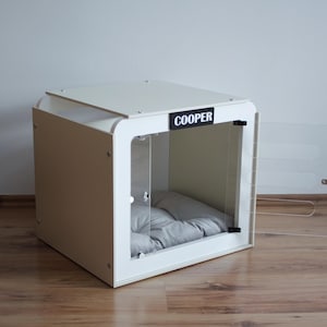 Nevi - Modern Dog House,  Dog Crate furniture, Modern Dog House, Dog Crate, Dog House, Dog Kennel