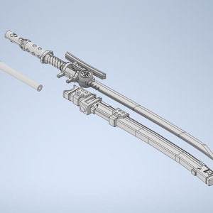 Zenless Zone Zero - Tsukishiro Yanagi Polearm/Naginata
