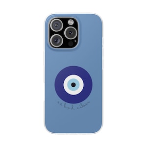 Evil Eye Phone Case, Nazar iPhone Case, Evil Eye Samsung Case, Blue iPhone Cover, Summer Vibes Phone Case, Eye Symbol Phone Case