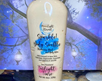 Twilight Tiare Body Souffle. White Floral Lotion. Choose From Regular Or Sparkle Lotion. 8oz