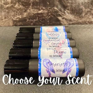 Perfume Oil - Roll On Perfume Oils - You Choose Scent - Oil-Based Perfume - 10ml