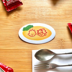 HxH omurice sticker