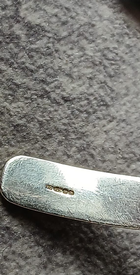 Sterling solid silver Indonesia Infinity Knot cuf… - image 6