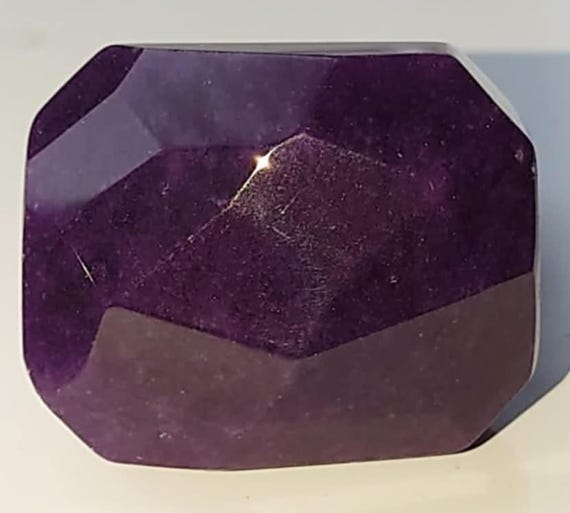 AMETHYST  Large Solid Statement Stretch Ring  , v… - image 2