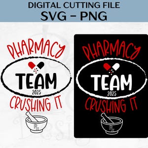 Pharmacy Team SVG PNG, Pharmacy Digital Download