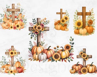Rustic Fall Christian Sublimation, Autumn Faith Clipart, Thanksgiving PNG, Digital Download