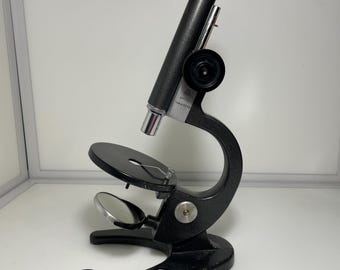 Microscope Vintage USSR  ШМ-1 with Eyepieces