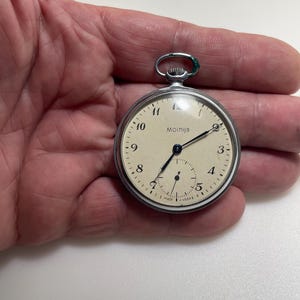 Pocket mechanical watch Molniya