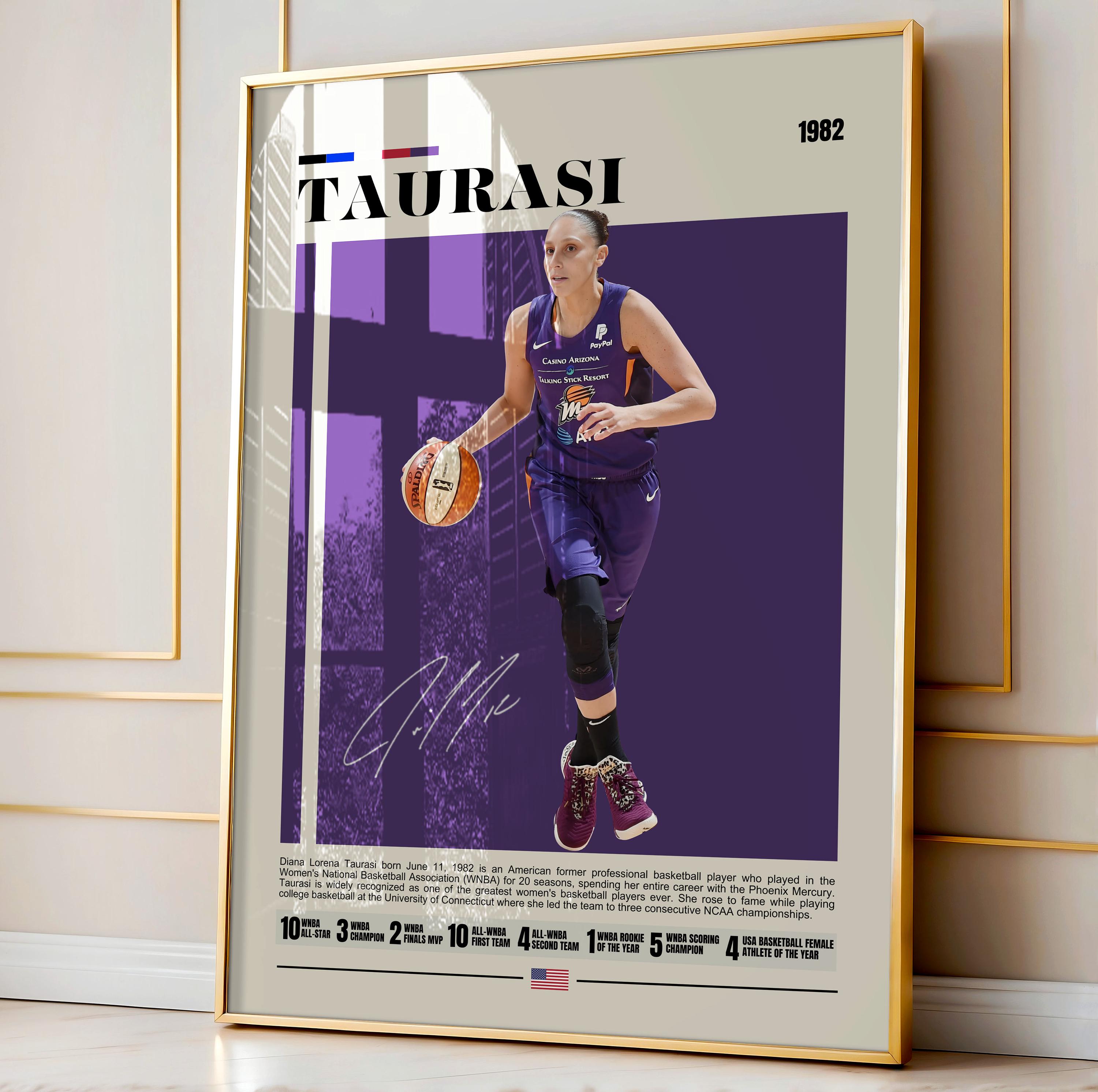 WNBA Diana Taurasi サイン入り雑誌 DIANA TAURASI ROOKIE COVER