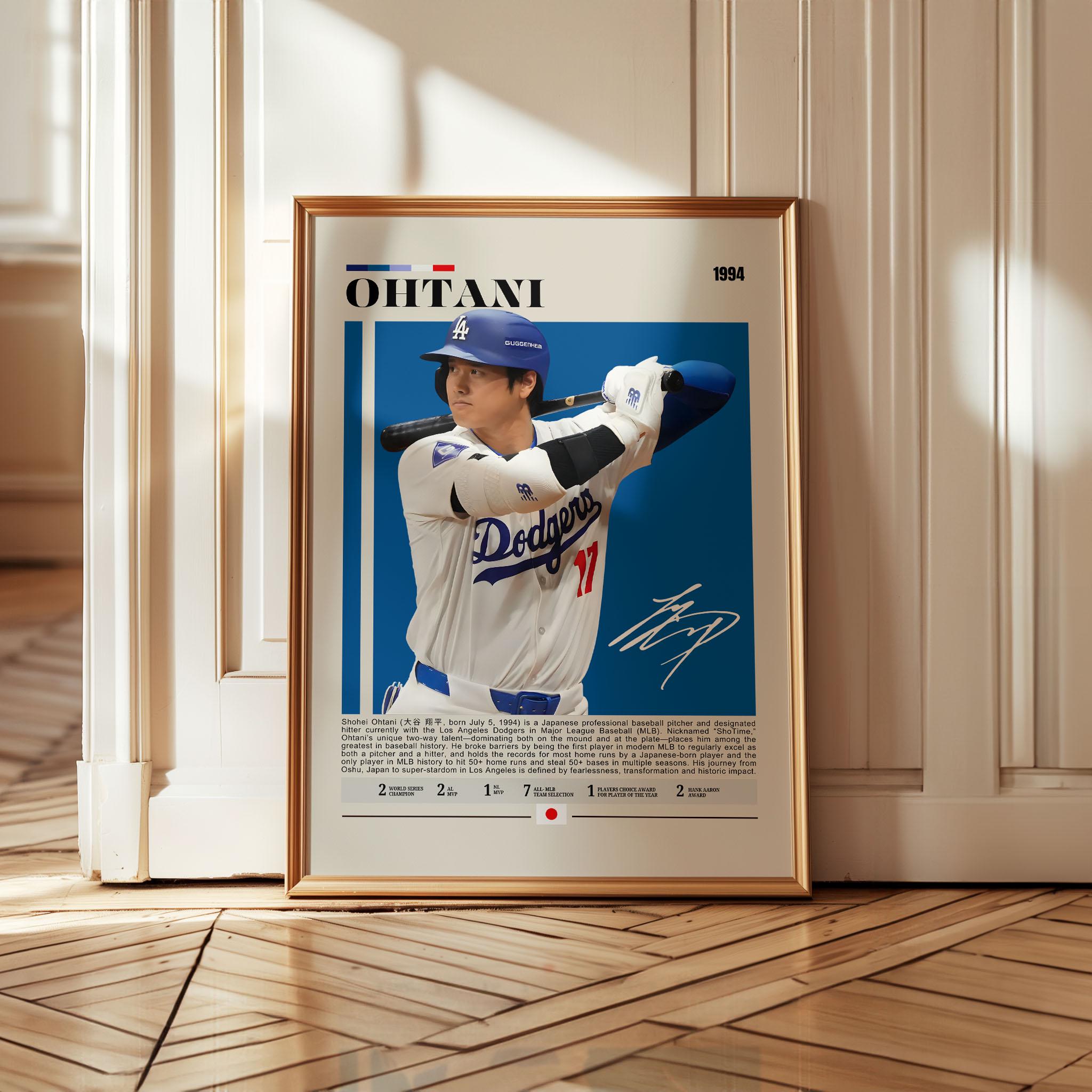 Shohei Ohtani Dodgers Poster - Etsy