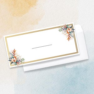 ギフト封筒 - カード - 結婚祝い - 花柄 - マネー封筒 - 5枚パック - 花柄 - ホワイト - オフホワイト - 現金封筒 - 誕生日プレゼント
