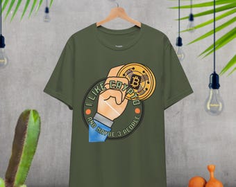 I like crypto and maybe 3 people  T-SHIRT