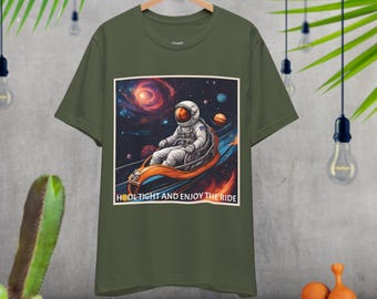 Hodl tight and enjoy the ride! BITCOIN T-SHIRT