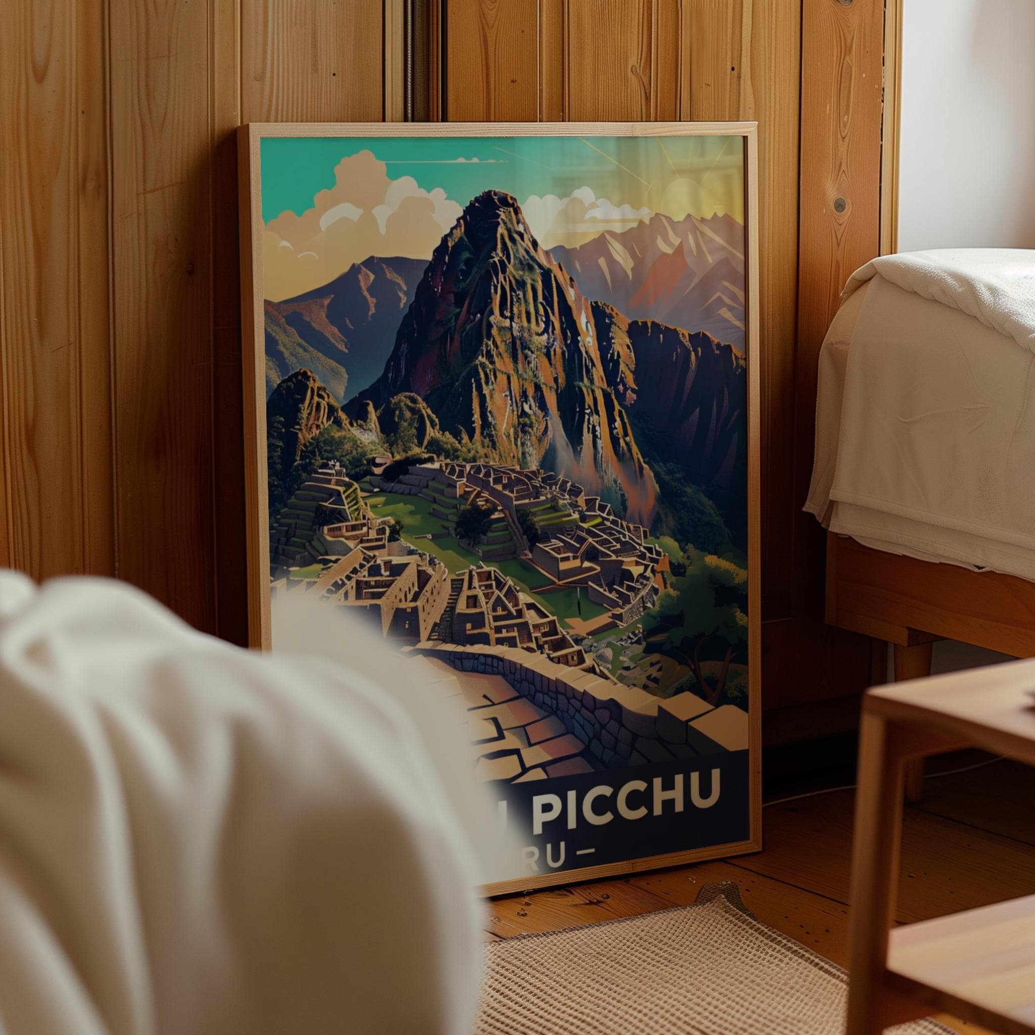 インカの壺 マチュピチュ デジタルダウンロード - 印刷可能な壁アート、インカ遺跡