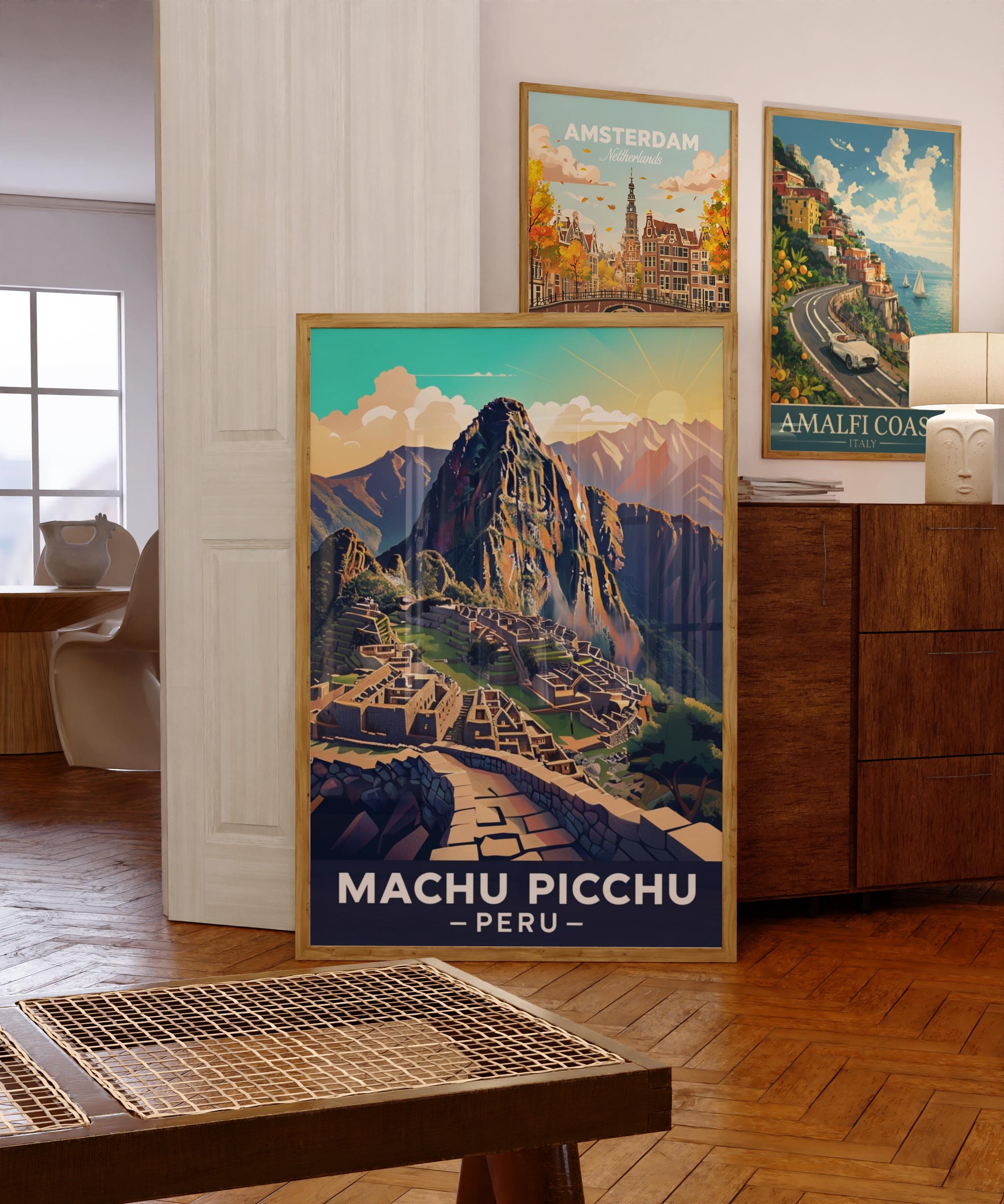 マチュピチュ デジタルダウンロード - 印刷可能な壁アート、インカ遺跡