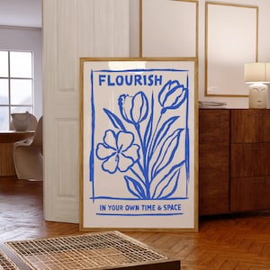 decoração para consultório de terapia, pôster motivacional, arte de parede floral moderna do sul, arte de parede ayatul kursi, arte de parede mais vendida, decoração para dormitório universitário