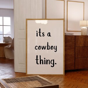 affiche de cow-boy, carter de cow-boy, bebop de cow-boy, impression salutation, expressomartini, art mural masculin, cow-girl côtière, art mural sud-ouest, vertige