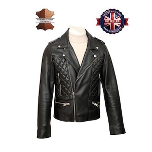 Blouson en cuir pour homme ALTIERE Blouson motard Rayland pour homme