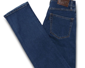 Men's Denim Stretchable DarkBlue Regular Fit Jeans