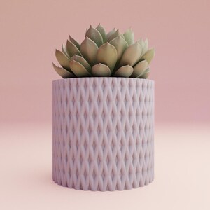 3d printing stl file decorative planter pot for home decoration and furniture