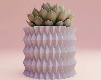 3d printing stl file decorative planter pot for home decoration and furniture