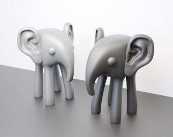 3d Druckstl Modell: Dekorative Elefantenskulptur für Haus-Idee für Geschenk