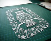 Flower Owl - TEMPLATE