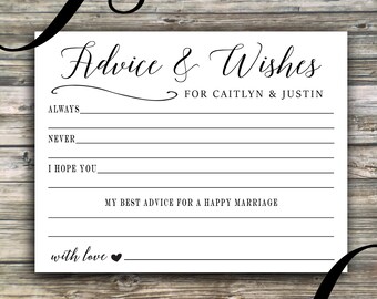 Message in a Bottle Notes...Advice & Wishes