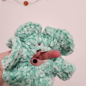 Blue Sparkly Scrunchie
