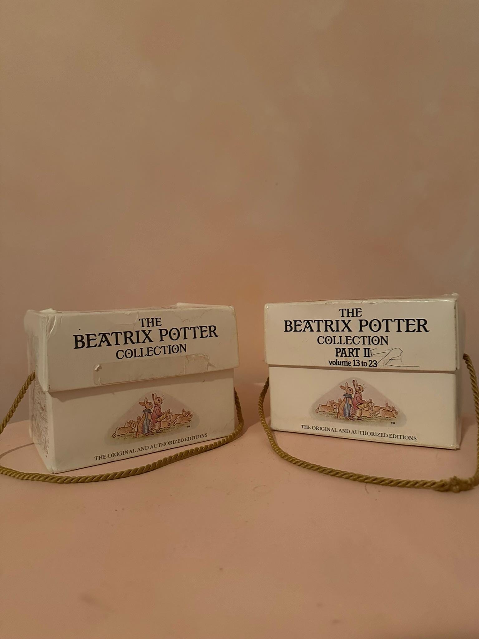 The Beatrix Potter Collection Books - 1986 – Two Box Sets 1-23 - Etsy