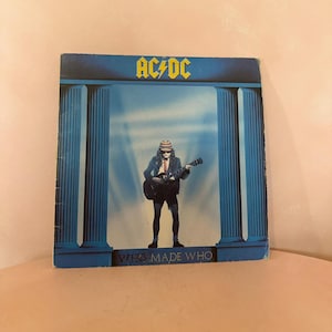 AC/DC WHO MADE WHO 帯付き レコード AC/DC – Who Made Who – VHS (Stereo, NTSC), 1986 [r13944380
