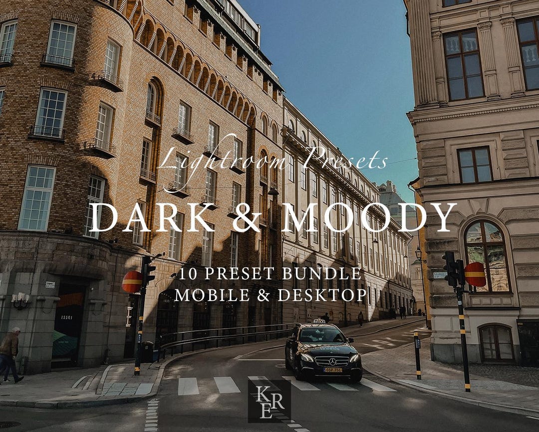 10 LIGHTROOM MOODY Presets Bundle - Mobile and Desktop - Lightroom ...