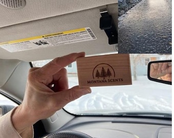 Black Ice  Car Freshener, clean masculine scent for vehicles