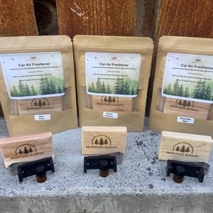Black Ice Car Freshener, clean masculine scent for vehicles image 6