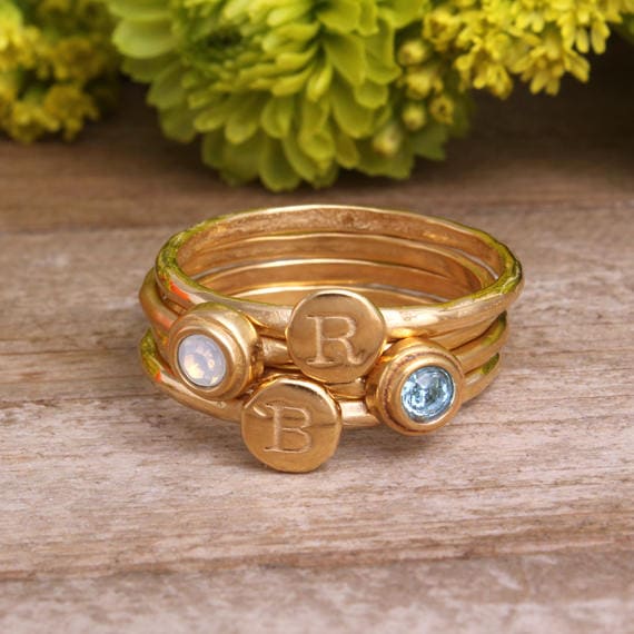 Stacking initial rings discount