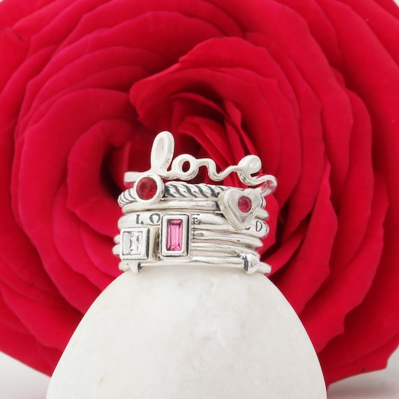 Etsy stackable rings clearance