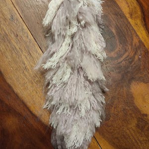 Raccoon mini tail keychain Therian furry
