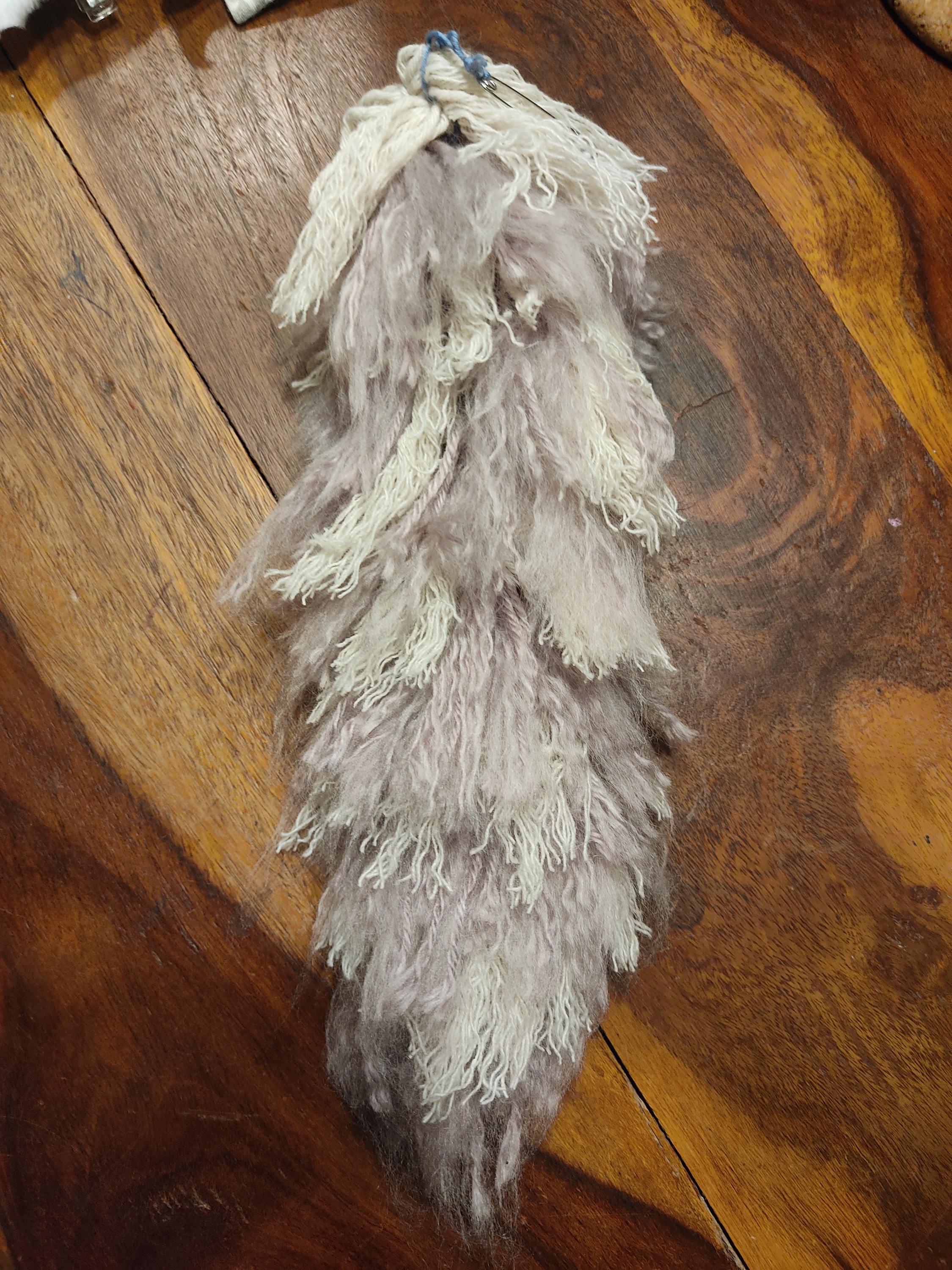 Raccoon mini tail keychain Therian furry