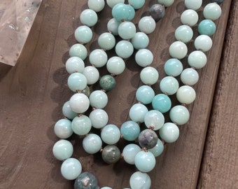 Amazonite Mala Necklace