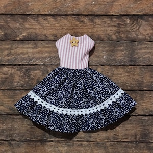 Stars and Stripes Dress for 9&quot; girl fashion dolls