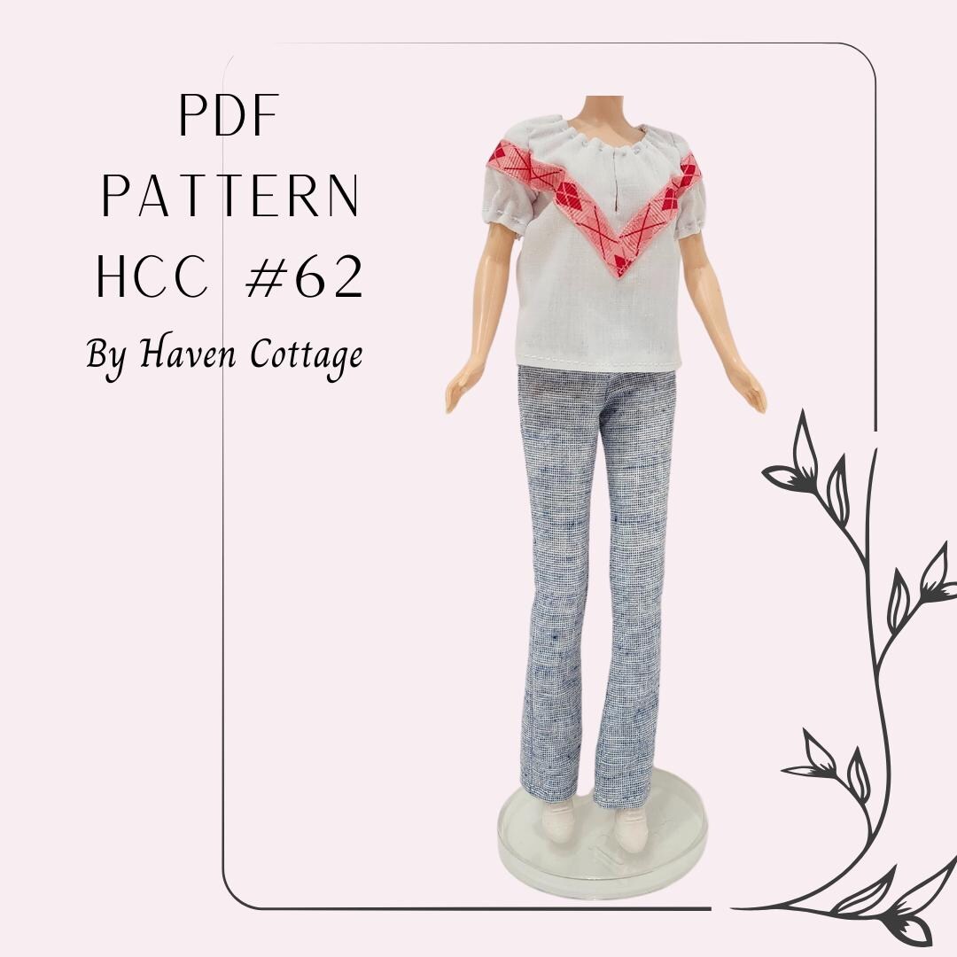 HCC #62 PDF Pattern for 11 1/2