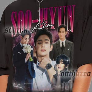 Limited Park Kim Soo-Hyun Unisex Shirt For Man and Woman 90s
