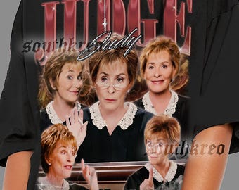 Limited Judge Judy Unisex Shirt For Man and Woman 90s